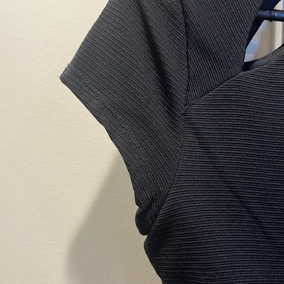 Stretchy black dress by As U Wish. - Picture 6 of 9